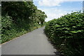 Quarry Lane towards Five Houses Lane