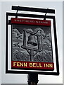 Sign for the Fenn Bell Inn