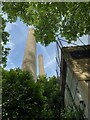 Central Hill estate ? boiler house chimneys near Plane Tree Walk