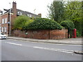 Garden wall to no 20 St John Street