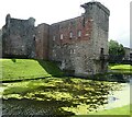 NS0864 : Bute - Rothesay - Castle - Moat and Forework by Rob Farrow