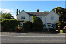 SO6140 : Houses on Hereford Road, Tarrington by David Howard