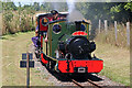 SP0446 : Evesham Vale Light Railway - Bonnie Dundee leads Monty by Chris Allen
