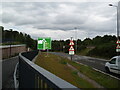 Slip road from A9 towards the Raigmore Interchange