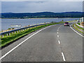 NH7484 : The A9, Dornoch Firth Bridge by David Dixon