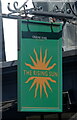 Sign for the Rising Sun on Eltham High Street