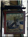 Sign for the Anchor, Lewisham