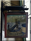 TQ3875 : Sign for the Anchor, Lewisham by JThomas