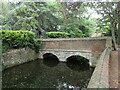 TQ4275 : The moat at Well Hall Pleasaunce by Marathon