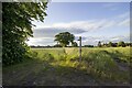 Footpath near Meesdon Hall farm