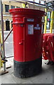 Double aperture Elizabeth II postbox on Borough High Street