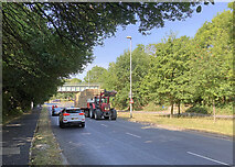 TL4758 : On Barnwell Road in the heatwave of July 2022 by John Sutton