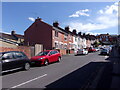 Looking south-southwest up Newhall Street