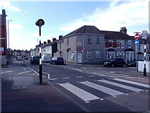 SU1484 : Zebra crossing in Crombey Street by Basher Eyre