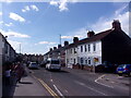 Looking westwards in Crombey Street