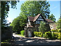 Entrance drive to Tortworth Court Hotel