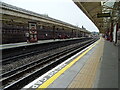 At Barons Court tube station