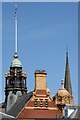 SO5139 : Spires and cupolas  by Philip Halling