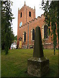 SJ1419 : St. Myllin's church, Llanfyllin by Chris Andrews