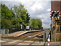 Down platform, Lidlington railway station