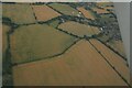 Cropmarks on fields north of Meeting Green: aerial 2022 (1)