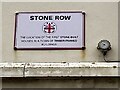 Plaque, Stone Row, Coleraine