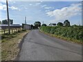 Lane and buildings at West Farm