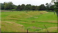 Earthworks at Stanwick Camp