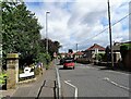 Looking along Woodside Lane