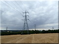 Pylons near Margetts Lane