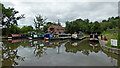 Kings Bromley Wharf marina in Staffordshire