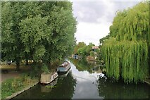 TL4559 : The River Cam from Victoria Bridge, looking upstream by Martin Tester