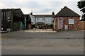 Farm house on Woodside Road, Slip End