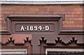 SJ4166 : Datestone for 1894 by Bob Harvey