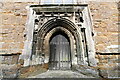 Middleton Cheyney, All Saints Church: West doorway