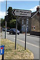 Roadsign on Ermin Street