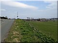 Glodaeth Lane and fields at Penrhyn Bay