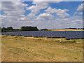 TL1667 : Grafham Water : solar panels by Jim Osley