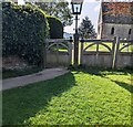 Path to the churchyard, Whaddon, Gloucestershire