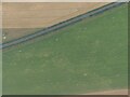 Cropmark on field SSE of Feltwell: aerial 2022