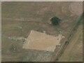 Archaeological investigation north of Maldon: aerial 2022