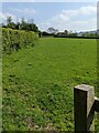 View from a churchyard gate, Whaddon, Gloucestershire