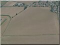 Patterned ground on field W of Moulton, Suffolk: aerial 2022 (2)