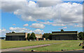 SE4860 : Aircraft Hangars at RAF Linton-on-Ouse  -  now closed by Chris Heaton