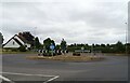 Roundabout on Henley Road (A4074), Shillingford