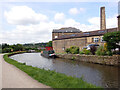 The Leeds and Liverpool Canal seen from Micklethwaite Bridge