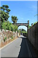 Footbridge over Cliff Road, Salcombe