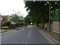 Looking north on Ravenswood Avenue, Crowthorne