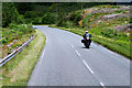 Motorcyclist on the A890