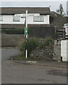 Fingerpost on a Llanharry corner